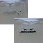 Cheetah Sıfır Yaka Tişört (t-shirt) Üzerine Nakış Uygulaması