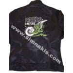 Deri mont üzerine riders for nature nakış işleme uygulamamız.