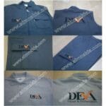 Deva İnşaat Mühendislik Polo Yaka Tişört (t-shirt) Üzerine Nakış Uygulaması