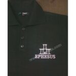 Ephesus Polo Yaka Tişört (t-shirt) Üzerine Nakış İşleme Uygulaması