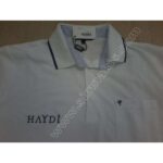 Haydi Polo Yaka Tişört (t-shirt) Üzerine Nakış İşleme Uygulaması