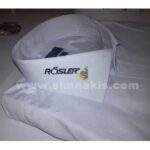 gömlek yakasına rösler firma logosu işleme uygulamamız