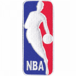 NBA Basketbol nakış işleme arma patch peç 8,5x3.5 cm