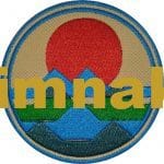 Denizden Gün Doğumu nakış işleme arma patch 8x8 cm