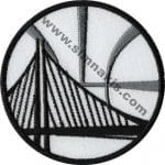 Köprü yol boğaz köprüsü nakış işleme arma patch 8x8 cm