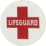 Lifeguard Cankurtaran nakış işleme arma patch 8x8 cm