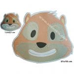 Ayı ayıcık nakış işleme arma patch 7,5x6,5 ve 21x18 cm