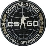 CS Counter Strike nakış işleme arma patch peç 9×9 cm