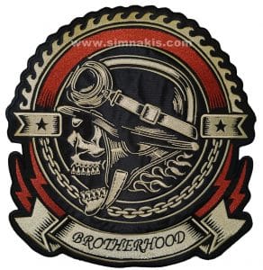 Brotherhood nakış işleme arma patch peç 26x27 cm - Görsel 2