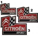 CITROEN nakış işleme arma patch peç 3 ebat