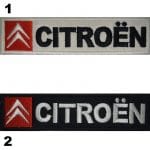 CITROEN nakış işleme arma patch peç 3X12cm