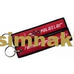123 filo palazlar remove before flight nakış işleme anahtarlık çift taraflı 3x13 cm