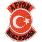 infaz koruma afyon nakış işleme arma patch peç 5x6 cm 8x9 cm