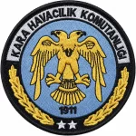 Kara Havacılık Komutanlığı Nakış Arması 9,5×9,5 cm
