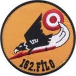 Havacılık 162.filo nakış işleme arma patch peç 9x9 cm