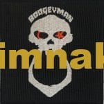 Boogeymen nakış işleme arma patch peç 9.5x10 cm