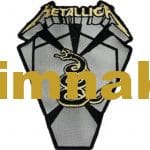 Metallica nakış işleme arma patch peç 8×10 cm