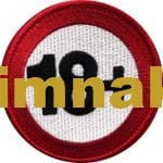 18+ nakış işleme arma patch peç 8x8 cm