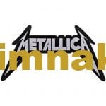 Metallica nakış işleme arma patch peç 16x30 cm