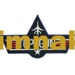 Top Gun nakış işleme arma patch peç 6x10 cm