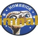 Homesick nakış işleme arma patch peç 8x9 cm