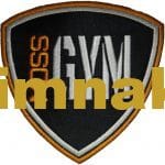 GYM nakış işleme arma patch peç 8x8 cm