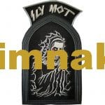 ILY MOT nakış işleme arma patch peç 14.5x25 cm