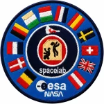 NASA ESA Spacelab Nakış Arması Patch 9×9 cm