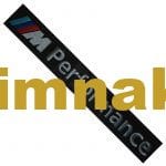 Bmw Performance nakış işleme arma patch peç 4x28 cm