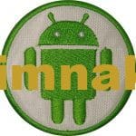 Android işletim Robot nakış işleme arma patch peç 7×7 cm