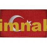 Turkish Turkey Türk bayrak nakış işleme arma patch 6×10 cm