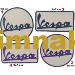 Vespa motosiklet nakış işleme arma patch peç