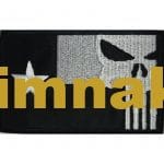 Taktikal Punisher nakış işleme arma patch peç 9x5.5 cm