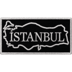 Türkiye Haritalı yazı değiştirilebilir 9x4.5 cm
