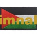 Filistin Palestine bayrağı nakış işleme arma patch peç 8x5 cm