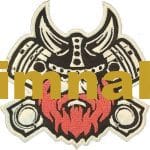 Viking nakış işleme arma patch peç 9x9 cm