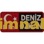 Personel isimliği nakış işleme arma patch peç 9x4 cm & 9x5 cm