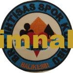Briç ihtisas spor kulübü bakılesir nakış işleme arma patch peç 8.5x8.5 cm