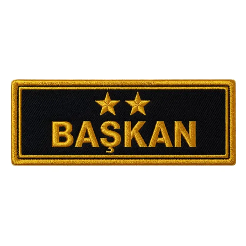 baskan-iki-yildiz-nakis-arma-800x800 İsimlik nakış işleme arma patch peç 10x3.5 cm - Görsel 1