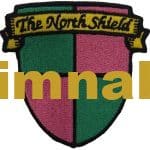 The North Shield nakış işleme arma patch peç 8x8 cm