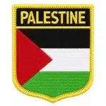 Filistin Bayrağı Palestine Nakış İşleme Arma Patch 6×8 cm