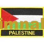 Filistin Palestine bayrağı nakış işleme arma patch peç 8×6 cm