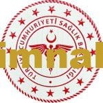 Türkiye Cumhuriyeti Sağlık Bakanlığı 3D Silikon arma patch peç 7x7 cm Beyaz