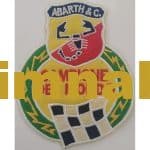 Abarth & C. Campione Del Mondo nakış işleme arma patch peç 12.5x10 cm