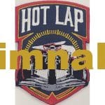 Hot Lap Yarış Nakış İşleme Arma Patch Peç 7x10 cm