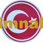 Türk Bayrak Serigrafi Baskı Arma Patch 5,5x5,5 cm & 7x7 cm