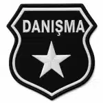 Danışma Güvenlik Nakış Arması 9×10 cm