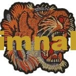 Arslan Kaplan Nakış işleme Arma Patch Peç 10x9.5 cm