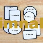 Boş Patch Arma Dijital & Sublimasyon Baskı Yapılabilir Farklı Ölçülerde - Görsel 2