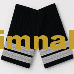 Havacılık Uçuş Mühendisi Second Officer Gümüş Sırma Apolet 9x4,5 cm